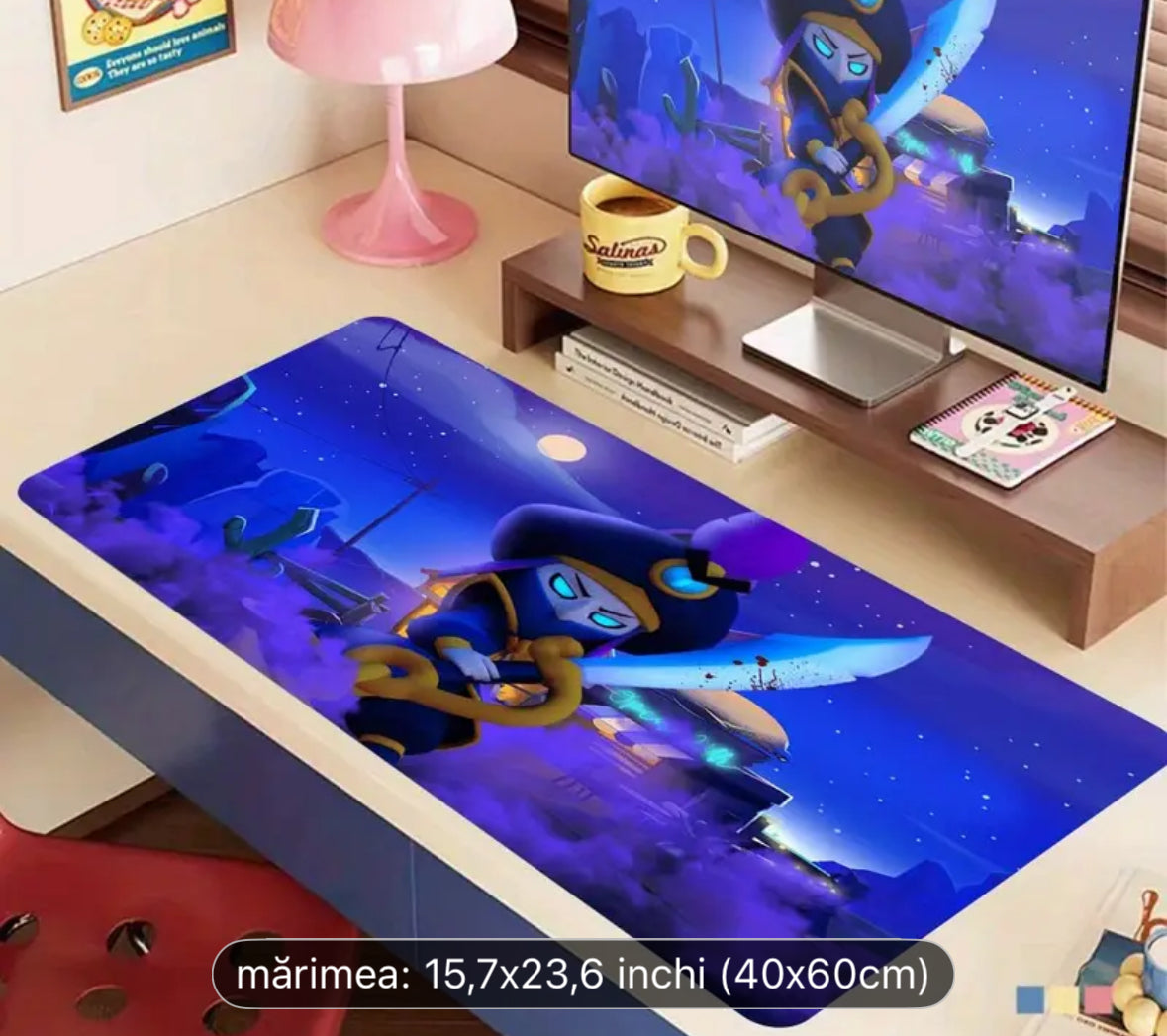 Mouse Pad Gaming cu Mortis